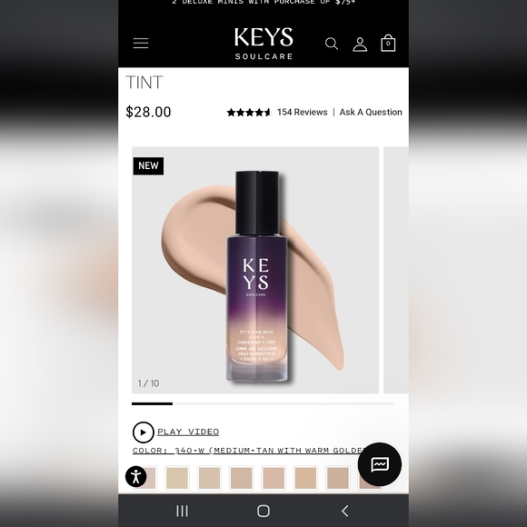 Keys 2 in 1 concealer tint - Picture 3 of 3